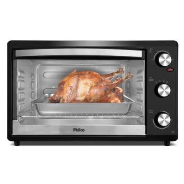Imagem de Forno Elétrico Philco 44L Preto Dupla Resistência PFE44P Preto 127V, 1
