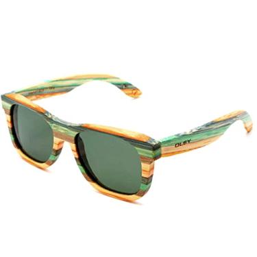 Imagem de Óculos de sol polarizados de madeira Oley para homens e mulheres com estojo (2)