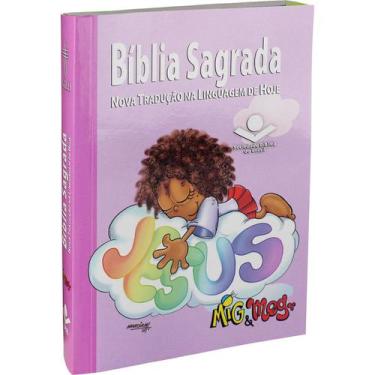 Imagem de Bíblia Sagrada Mig E Meg Meninas Linguagem De Hoje Ilustrada