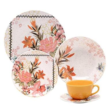 Imagem de Aparelho de Jantar 30 peças Oxford Unni Buquê Tropical