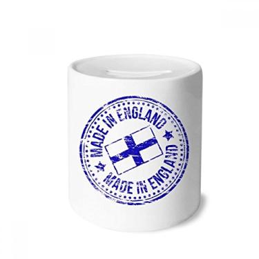 Imagem de DIYthinker Feito no Reino Unido, Bandeira de Inglaterra, Caixa de Dinheiro de Cerâmica Porta-Moedas Presente