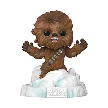 Imagem de Funko Pop! Deluxe Star Wars: Battle at Echo Base Series - Flocked Chewbacca Vinyl Figure, Amazon Exclusive, Figure 3 of 6