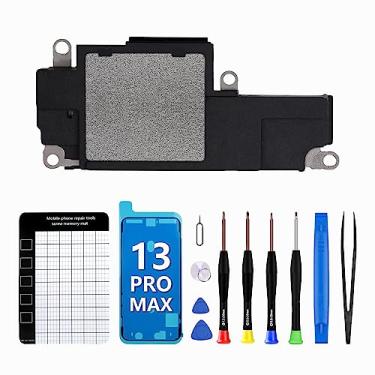 Imagem de CYKJGS Para iPhone 13 Pro Max Alto-falante Substituição OEM Altifalante Ringer Buzzer Flex Cabo Som Áudio Módulo Conector Conjunto com Kits Completos de Ferramentas de Reparo A2641 A2643 A2644 A2645