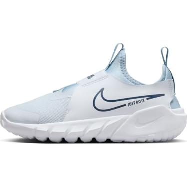 Imagem de NIKE Tênis de corrida para meninas, Cinza futebol/azul marinho/azul marinho, 21