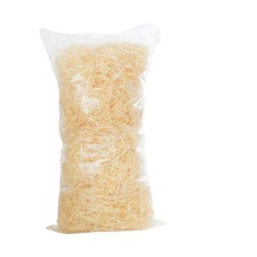 Imagem de 1kg Palha Natural Madeira Pascoa Enfeite Decoração Branca