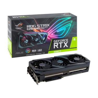 Imagem de Placa De Vídeo Asus Nvidia Geforce Rtx 3060 Ti - 8Gb Gddr6 256 Bits Ro