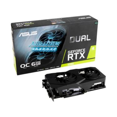 Imagem de Placa De Vídeo Asus Nvidia Geforce Rtx 2060 - 6Gb Gddr6 192 Bits Dual