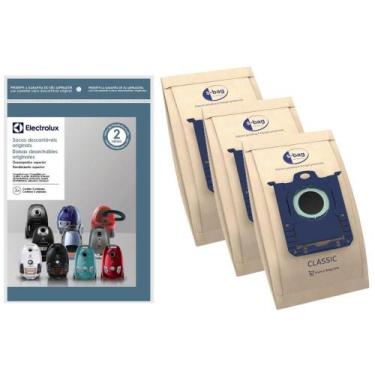 Imagem de Kit 3 Sacos Descartáveis P/ Aspirador de Pó Electrolux Clario, Classic