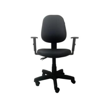 Imagem de Cadeira Digitador Back Sistem com Braço Regulável Ergonomica - CADEIRA