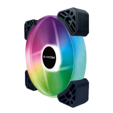 Imagem de Cooler Fan Hayom FC1306 RGB 120mm 12cm - FC1306 