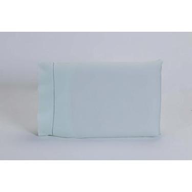 Imagem de Kit 08 Fronhas 70x50cm Percal 100% Algodão 180 Fios Ponto Palito Verde