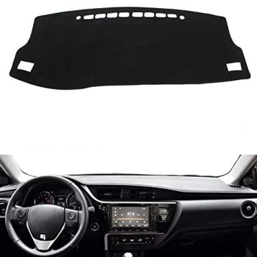 Imagem de N2Qnice Capa de painel automotivo de carro para Toyota Corolla E170 E160 2014 2015 2016 2017 2018 com direção à esquerda