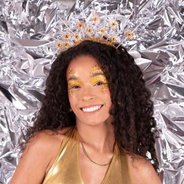 Imagem de Tiara Grega Dourada Adulto - Abrakadabra, UNICA, U