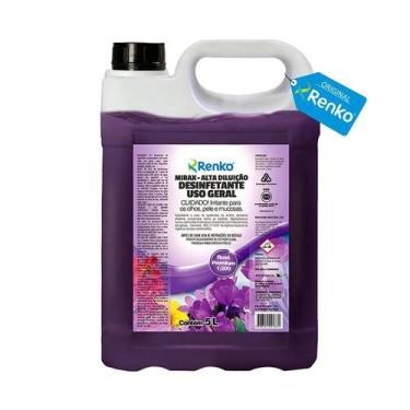 Imagem de Desinfetante mirax concentrado lavanda campestre 5lt - RENKO