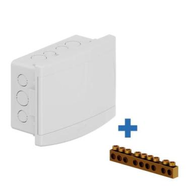 Imagem de Quadro Distribuição Embutir 6/8 Disjuntor - Tigre