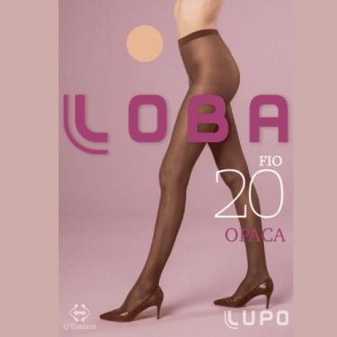 Imagem de Meia Calça Loba Opaca Fio 20 5898-001, Po de arroz, M