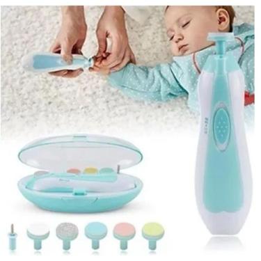 Imagem de Lixadeira De unha Infantil B-Max BM-F127 - Generica, Azul