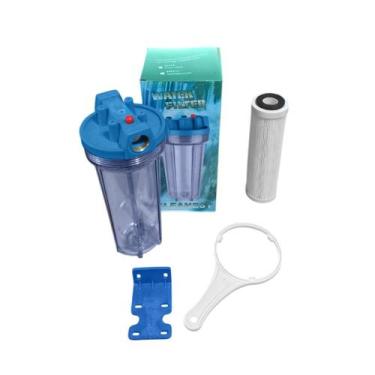 Imagem de Carcaça Cleanest Transparente Reforçada 9.3/4" - Rosca 3/4" - GBF