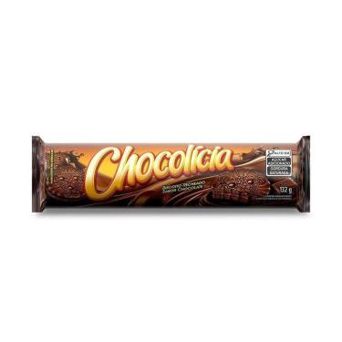 Imagem de Biscoito Chocolícia Chocolate Recheado  132g