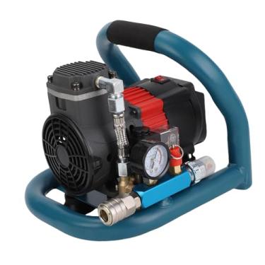 Imagem de Depisuta Compressor de Ar Portátil, 1,5L 2800rpm 8bar Bomba de Ar para Serviço Pesado Sem Fio de 8 Bares Bomba de Ar 65dB Ultra Silencioso Pneu Alimentado por Bateria