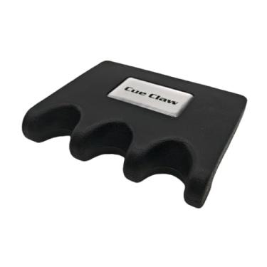 Imagem de Deevoka Suporte para taco de sinuca para descanso de mesa, suporte portátil profissional para taco de bilhar com peso para clube, sala de recreação familiar, 3 Furos