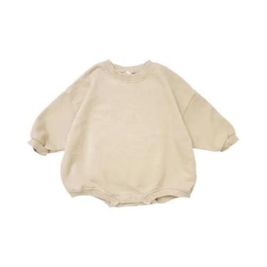 Imagem de Macacão de Natal em Moletom para Bebê - Roupa de Inverno para Meninas 