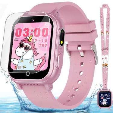 Imagem de Relógio inteligente Melontti para crianças e meninas de 3 a 12 anos IP