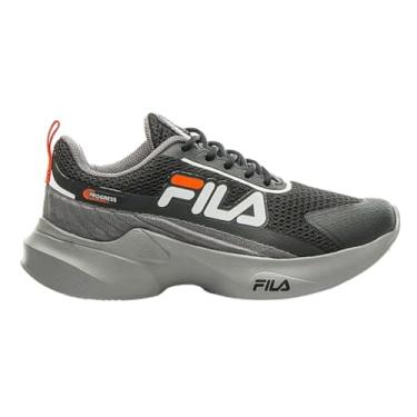 Imagem de Tênis Fila Progress Black Infantil-Masculino Cor:Preto;Tamanho:30;Gênero:Masculino