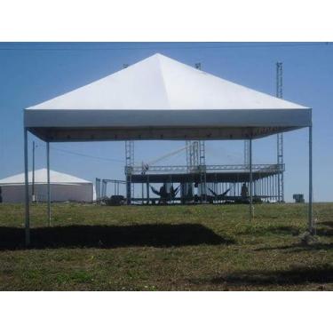 Imagem de Tenda piramide 4,50x4,50 metros - Goiania Tendas, Branco, 3,00m