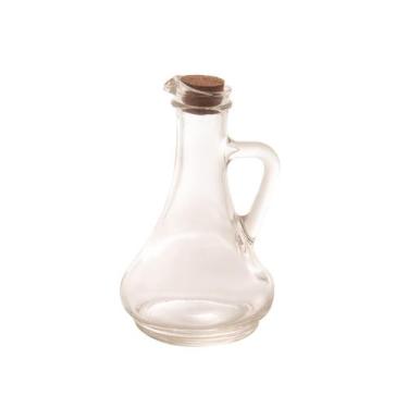 Imagem de Porta Vinagre Azeite Galheteiro de Vidro Tampa Rolha 250ml - Lyor