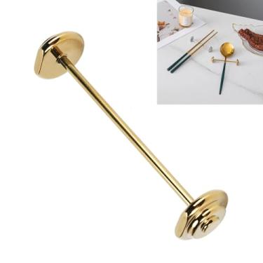 Imagem de Suporte Fofo de Pauzinho de Aço Inoxidável, Fins Múltiplos e Talheres de Colher Multifuncionais para o Suporte do Suporte para a Decoração da Mesa de Jantar (Tipo 2)