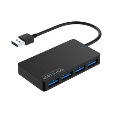 Imagem de Hub USB 3.0 De Alta Velocidade Com 4 Portas, Adaptador Multifuncional 
