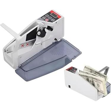 Imagem de Mini Máquina De Contar Cédulas Notas Dinheiro Portátil Falsificação Bivolt
