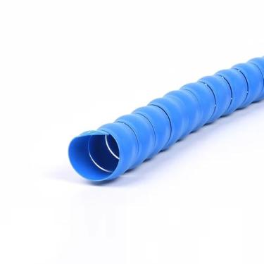 Imagem de Tubo Espiral Para Enrolar Cabos De 5 M (8 Mm-40 Mm) – Protetor De Fios Flexível, PP Durável, Organizador Anti-emaranhamento Para Cabos, Mangueiras Hidráulicas(Blue,ID 10mm)