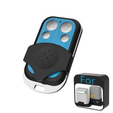 Imagem de Blütezeit Controle remoto para abridores automáticos de portão deslizante, motores de porta rolante de garagem, acessório de hardware de sistema de acesso aberto/fechado (433 MHz, placa de 32 bits)