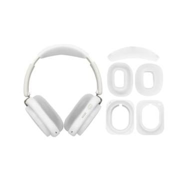 Imagem de Capa de silicone 3 em 1 para fone de ouvido Nothing (1), capa para fone de ouvido/capa de faixa de cabeça, capa para fones de ouvido, nada para fone de ouvido (1) acessórios, lavável e à prova de suor