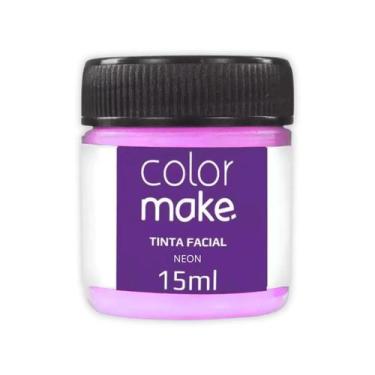 Imagem de Tinta Facial Líquida Pink Neon - 15ml - Colormake