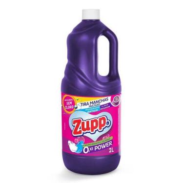 Imagem de Tira Manchas Zupp Líquido 2L  Para Roupas Brancas e Coloridas  Sem Clo