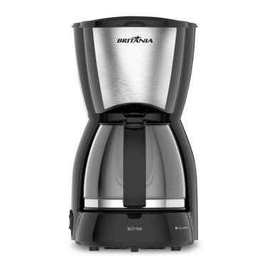 Imagem de Cafeteira Elétrica Jarra de Vidro Até 18 Cafés 550w Capacidade 720ml Britânia