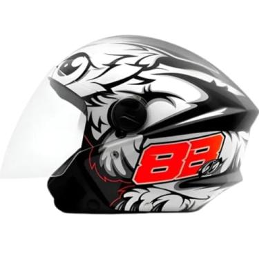 Imagem de CAPACETE ABERTO PRO TORK NEW LIBERTY 3 GP 88 BRILHANTE PRETO TAM. 60