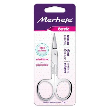 Imagem de Tesoura Para Unha Merheje Reta