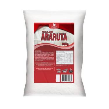 Imagem de Fécula de Araruta 500g Polvilho para Biscoito Bolos Pães e Engrossar S
