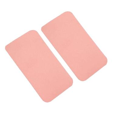 Imagem de Vaveren 2 peças de tapetes de pilates, joelheiras de ioga, proteção confortável para os joelhos, almofadas de exercícios para condicionamento físico, Rosa