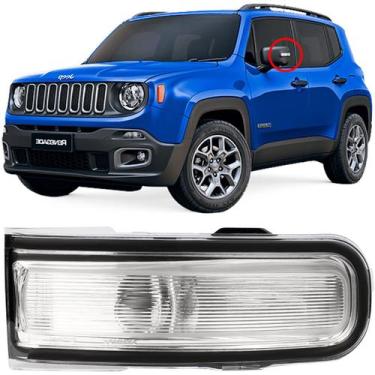 Imagem de Pisca Seta Espelho Retrovisor Jeep Renegade 2015 2016 2017 2018 2019 2