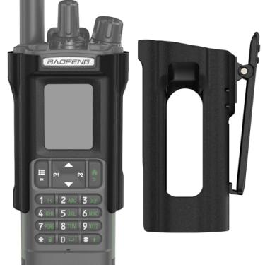 Imagem de BAOFENG Coldre de rádio dm32/uv32, estojo original para cinto com clipe, para suporte de Walkie Talkie BAOFENG dm-32uv uv-32 acessórios de cinto de serviço (pacote com 1)