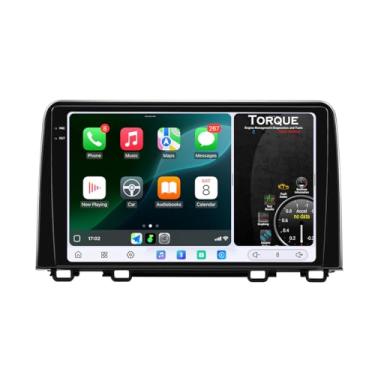 Imagem de JOYING Rádio automotivo para Honda CRV 2017-2021, tela sensível ao toque QLED 2K de 10,4 polegadas, Android 13, estéreo, 12 GB + 256 GB, Plug and Play com CarPlay e Android Auto, navegação GPS