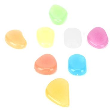 Imagem de HEEPDD 200 Unidades de Pedra Luminosa, Pedras Fluorescentes de Resina para Decoração de Aquário, Estética de Jardim, Decoração de Vaso