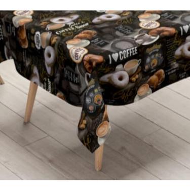 Imagem de Toalha de Mesa Térmica Impermeável Plástico para 4 6 8 e 10 Lugares (10,1,00x1,40)