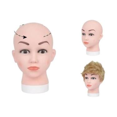 Imagem de Suporte Ajustável Para Cabeça De Manequim Para Exibição De Perucas Tre