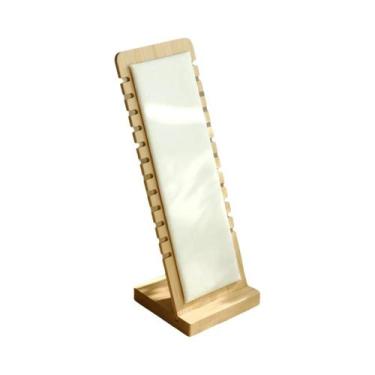 Imagem de Suporte De Exibição De Joias Em Madeira De Grande Capacidade Para Cola